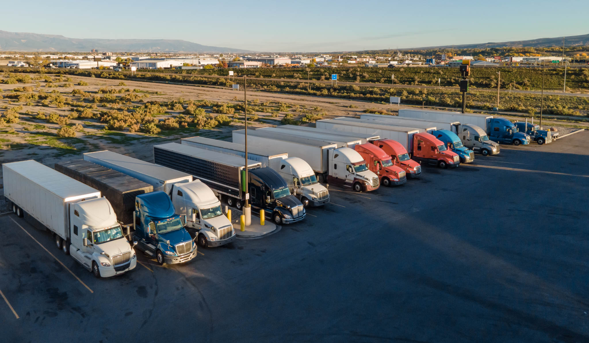 secure-semi-parking-lot